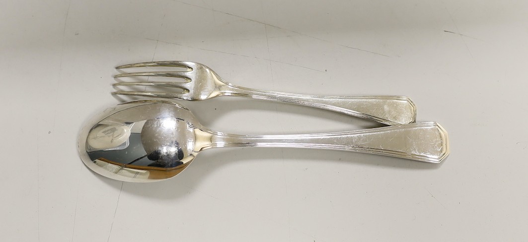 A Christofle canteen of cutlery